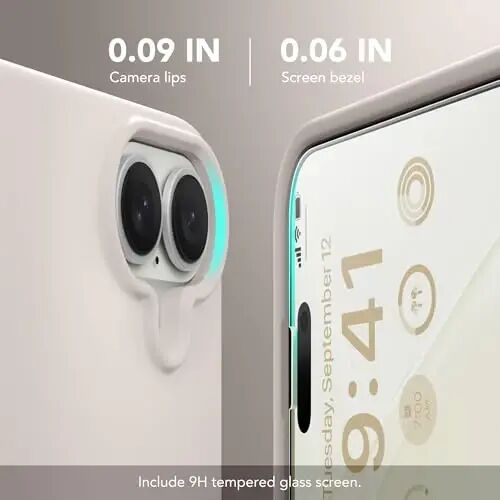GONEZ iPhone 17 Kılıf için Manyetik, Silikon Kapak Taş | MagSafe, Kamera Düğmesi ve Ekran Koruyucu ile Uyumlu, Mikrofiber Astar, 3 Katmanlı Yumuşak Jel Kauçuk Darbeye Dayanıklı İnce 6,3