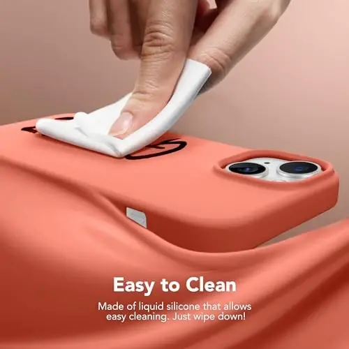 GONEZ Magnetic for iPhone 15 Case [Compatible with Magsafe] [1 Screen Protector + 1 Camera Protector], Anti-Scratch Microfiber Lining Shockproof Protective Silicone Phone Cover 6.1