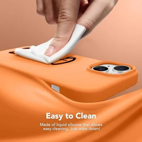 GONEZ Magnetic for iPhone 15 Case [Magsafe bilan mos] [1 ekran himoyachisi + 1 kamera himoyachisi], chizilishga qarshi mikrofiber qoplamali zarbga chidamli silikon telefon qopqog'i 6.1