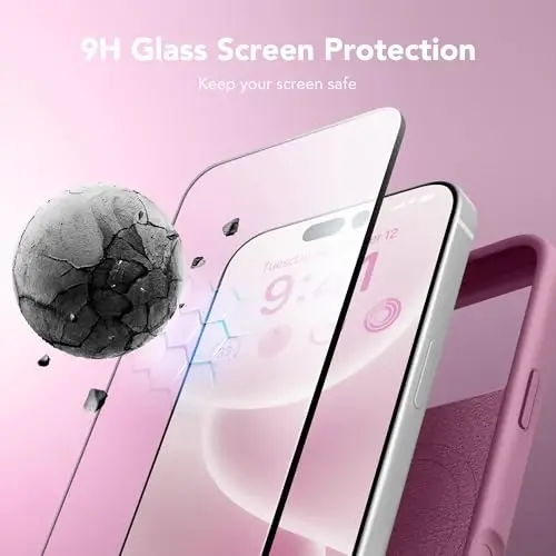 GONEZ Magnetic for iPhone 17 Pro Max Case, [Compatible with MagSafe] Anti-Scratch Microfiber Lining & Screen Protector, Silicone Camera Control, Shockproof Slim Phone Cover 6.9 inch, Blackcurrant - 2