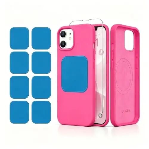 GONEZ Watch Screen Sticker and iPhone 12 Case, [Compatible with MagSafe] - 1