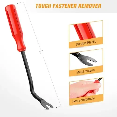 GOOACC 180PCS Car Bumper Retainer Clips Bumper Fender Liner Kit for Lexus Toyota 4Runner Tacoma RAV4 Scion 75495-35010 75397-35010 90189-06065 90189-06013 90189-06028 90467-07201 90467-10188 - 7