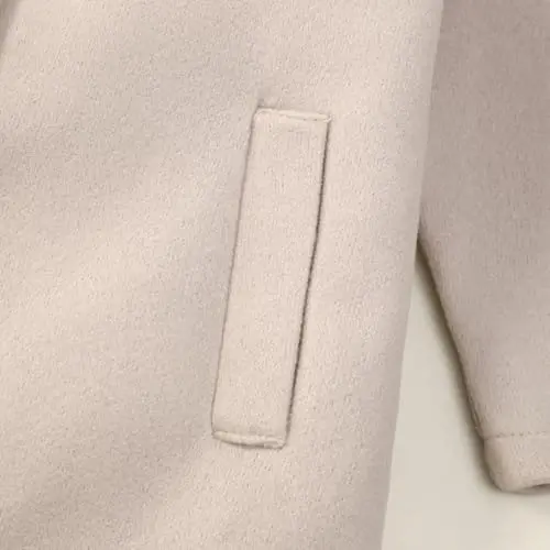 Goodplayer Baby Boy Girl Coat Toddler Pea Coat Fall Winter Jacket Outerwear for Baby Buttons Coat Clothes - 5