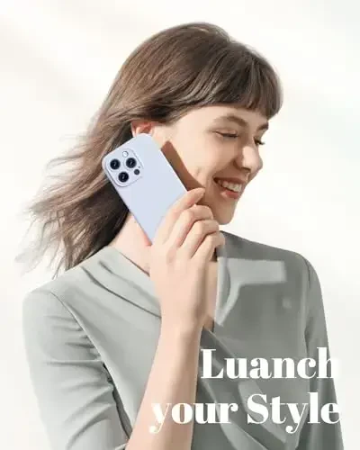 GOODVISH iPhone 15 Pro uchun mos keladigan g‘ilof, silikon yangilangan [kuchaytirilgan kamera himoyasi] telefon g‘ilofi [2 ekran himoyachisi bilan], ichki yumshoq tirnalishga qarshi mikrofiber astar, 6,1 dyuym, to‘q ko‘k - 7