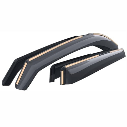 Goodyear Shatterproof in-Channel Window Deflectors for Kia Seltos 2021-2024, Rain Guards, Window Visors for Cars, Vent Deflector, Car Accessories, 4 pcs - GY007951 - 7