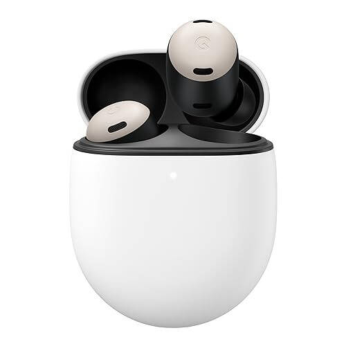 Google Pixel Buds Pro - Gürültü Önleyici Kulaklıklar - Şarj Kılıfıyla 31 Saate Kadar Pil Ömrü[2] - Bluetooth Kulaklıklar - Android ile Uyumlu - Porselen - 1