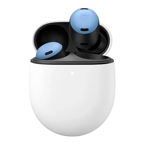Google Pixel Buds Pro - Noise Canceling Earbuds - Up to 31 Hour Battery Life with Charging Case[2] - Bluetooth Headphones - Compatible with Android - Bay - 1