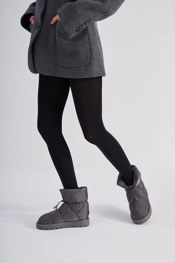 Goose Feather Unisex Boot Metallic Series Sonic Silver-G - 6