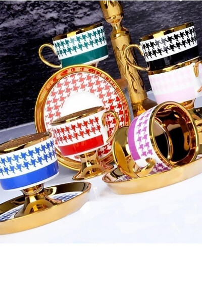 Goose Foot 6-Piece Footed Cup Set - 3