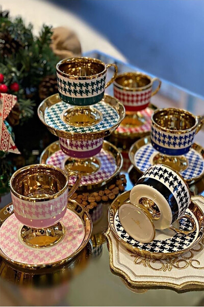 Goose Foot 6-Piece Footed Cup Set - KOSOVA