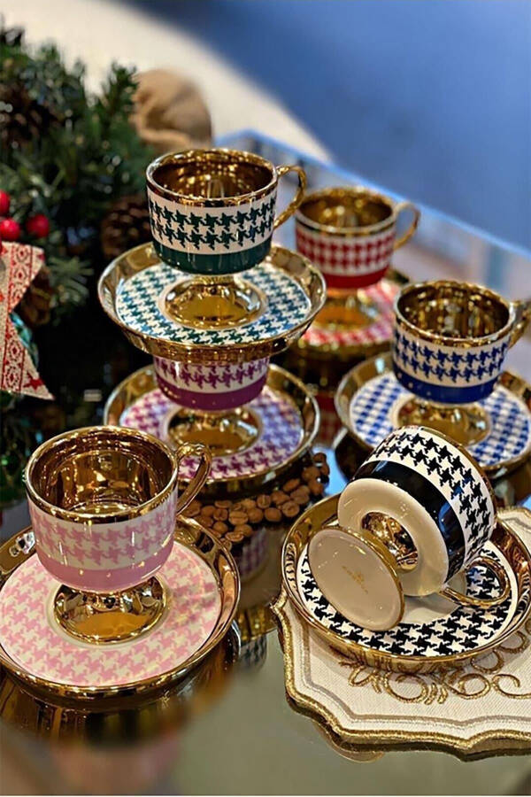 Goose Foot 6-Piece Footed Cup Set - 1