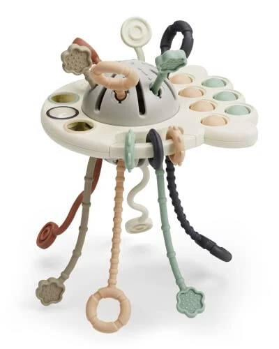 GOPO TOYS Montessori Игрушки для детей от 18 месяцев - Сенсорные игрушки для мальчиков и девочек - Силиконовая игрушка-тянучка для малышей - Обучающие и развивающие игрушки для детей - Подарки на день рождения для малышей - 2