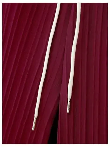 GORGLITTER Erkaklar uchun 2 qismli kiyimlar Qisqa yengli cho'ntak tugmachali ko'ylak va tortma shortilar to'plami - 5