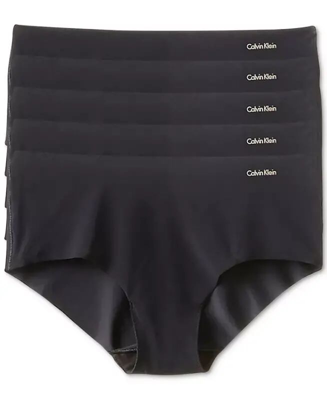 Invisible Hipster 5-Pack QD3557 -Black - CALVIN KLEIN