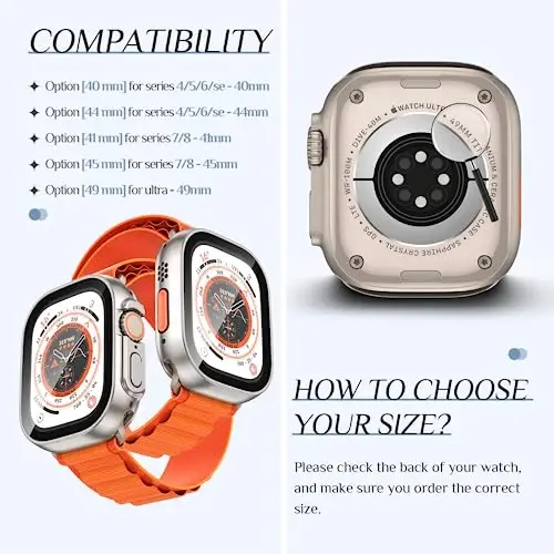 Goton 2 Pack Apple Watch Ultra 2 - Ultra1 uchun suv o'tkazmaydigan g'ilof 49 mm ekran himoyachisi, закалённое shisha qattiq kompyuter zarbaga chidamli qopqoq orqa bamper iWatch uchun - Goton (1)