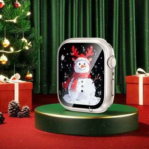 Goton 2 in 1 Waterproof Case Compatible for Apple Watch Series 11/10 Screen Protector 42mm, 360 Protective Glass Face Cover Hard PC Bumper + Back Frame for iWatch Accessories 42 mm - 6