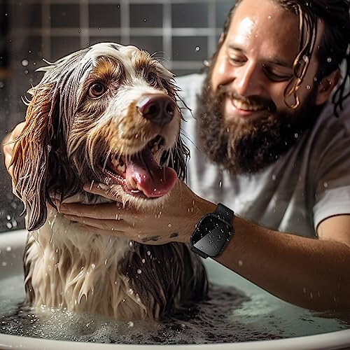 Goton Waterproof Privacy Case for Apple Watch Screen Protector, Anti-Spy Tempered Glass Film iWatch Cover Hard PC Case Bumper for Apple Watch SE 3/2/1, Series 6/5/4, 44mm BlackBlack - 6