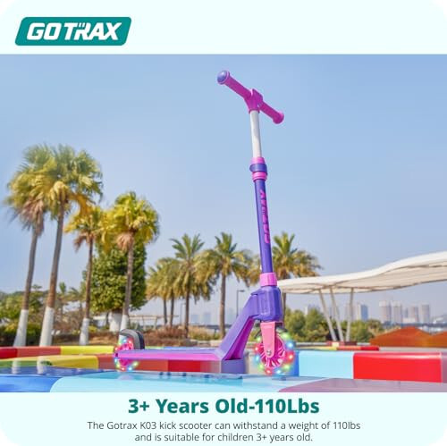 Gotrax K03 Çocuklar İçin Kick Scooter, 5