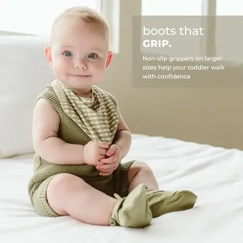 goumikids Viscose Made from Bamboo Cotton Stay-On Boots - 5