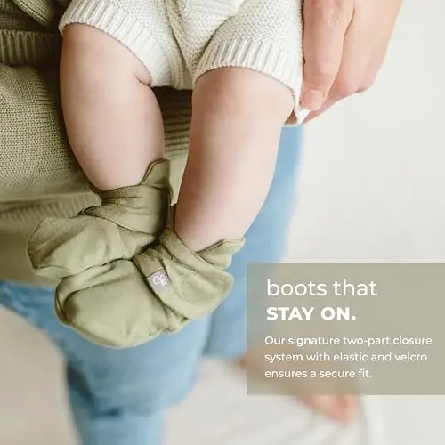 goumikids Viscose Made from Bamboo Cotton Stay-On Boots - 2