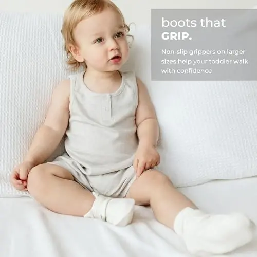 goumikids Viscose Made from Bamboo Cotton Stay-On Boots - 5