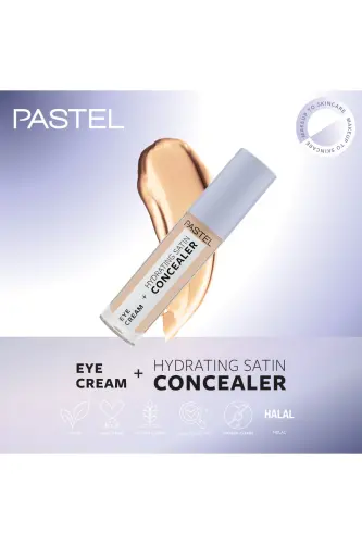 Eye Cream Hydrating Satin Concealer - Göz Kremi Göz Altı Kapatıcısı 65 Honeybun - 65 Honeybun - 8