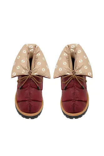 G'oz patli unisex etik Metallic seriyasi Antique Red-Bordo - 5