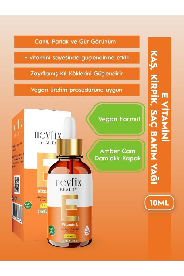 Go'zallik E Vitamini 10 ml Vegan Tabiiy Sof - 1