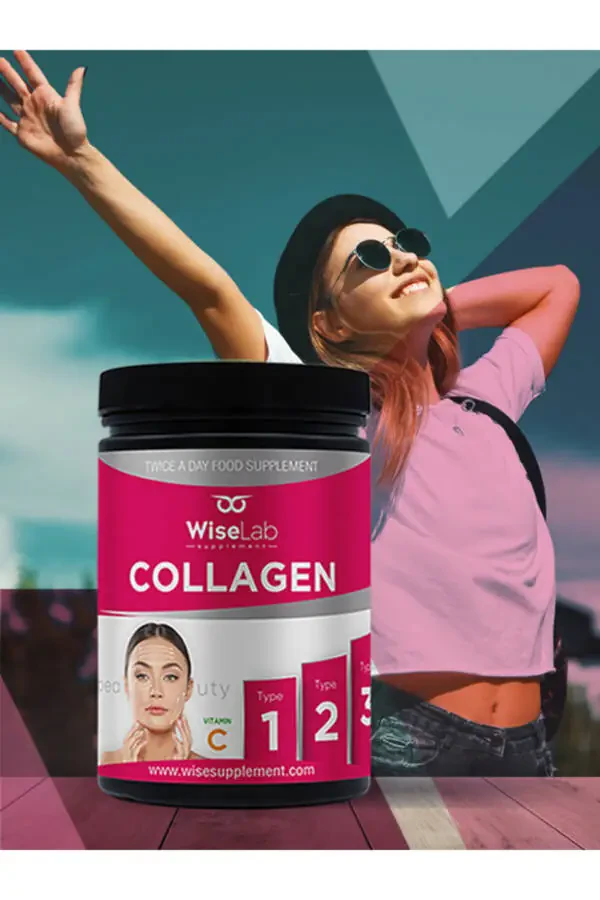 Go'zallik Kollagen Kuni 3 Xil Kollagen 1-tur, 2-tur, 3-tur C Vitamini 300gr - 6