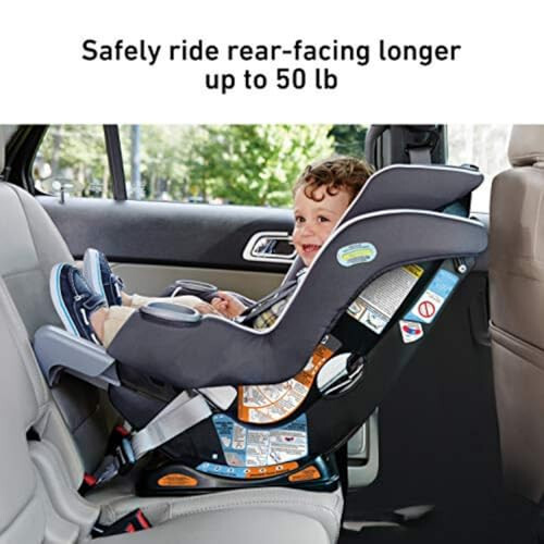 Graco Extend2Fit Convertible Car Seat, Rear-Facing and Forward-Facing, Extended Rear-Facing Seat Option, Redmond, Ideal for Newborns, Infants, and Toddlers - 4