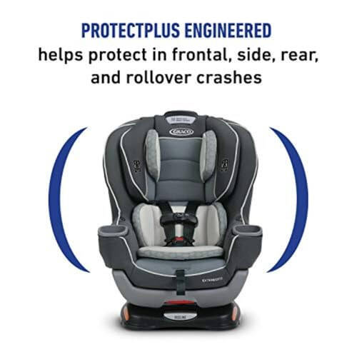 Graco Extend2Fit Convertible Car Seat, Rear-Facing and Forward-Facing, Extended Rear-Facing Seat Option, Redmond, Ideal for Newborns, Infants, and Toddlers - 5