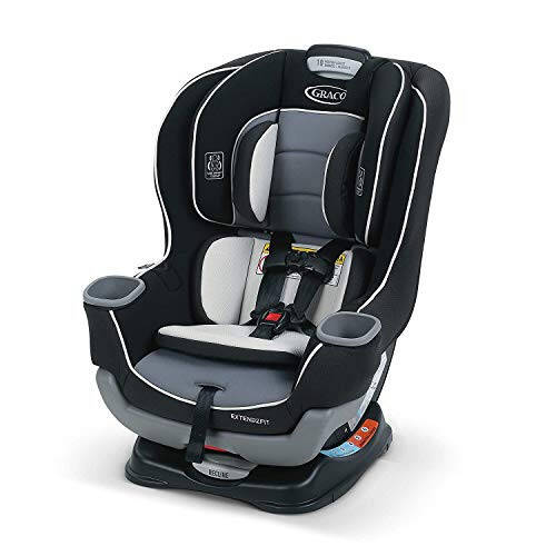 Graco Extend2Fit Dönüştürülebilir Bebek Oto Koltuğu, Arkalı ve İleri Yüzlü, Ek Bacak Mesafesi için Ayarlanabilir Uzatma Paneli, Gotham - 13