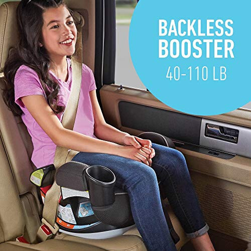 Graco Grows4Me 4-in-1 Car Seat, Convertible Infant to Toddler Car Seat and Booster, West Point Design, for 10 Years of Safe, Comfortable Journeys - 5