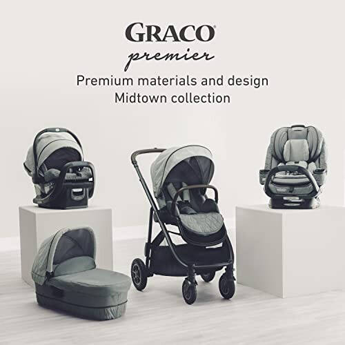 Graco® Premier 4Ever® DLX Extend2Fit® SnugLock® 4-in-1 Avtomobil O'rindig'i Anti-Qaytish Bar bilan - 2