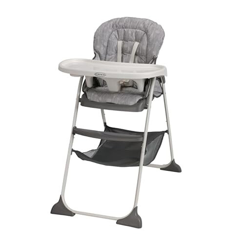 Graco Slim Snacker High Chair, Ultra Compact High Chair, Whisk - 4