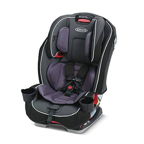 Graco SlimFit 3-in-1 Convertible Car Seat, Space Saving Design, Forward & Rear-Facing, Highback Booster Option - Annabelle - 8