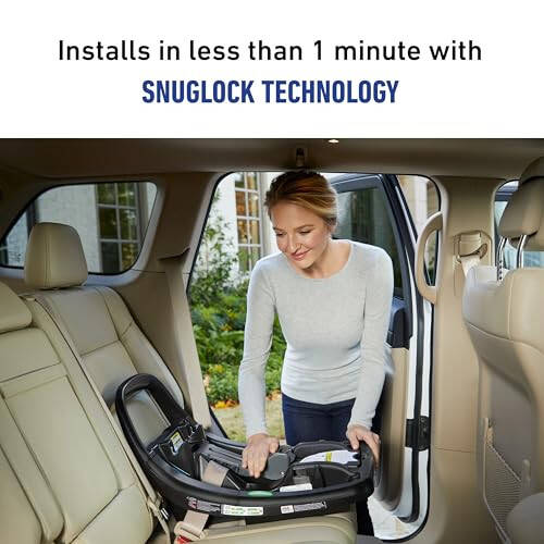 Graco SnugFit 35 LX Infant Car Seat | Baby Car Seat with Anti Rebound Bar, Pierce - 3