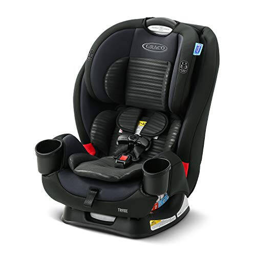 Graco TriRide 3-in-1 Reclining Car Seat, Clybourne - Rear & Forward Facing Car Seat, Highback Booster, Adjustable Headrest - 1