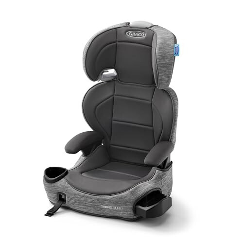 Graco TurboBooster 2.0 LX Highback Booster Seat with Latch System, Gannon; Infant to Toddler Transition car seat, Safe & Comfortable - 1