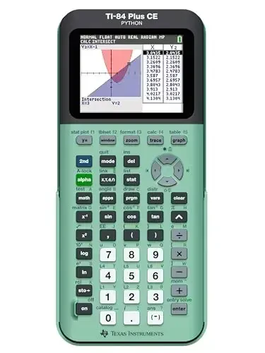 Графический калькулятор Texas Instruments TI-84 Plus CE Color, Mint Small - Texas Instruments (1)