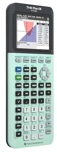 Графический калькулятор Texas Instruments TI-84 Plus CE Color, Mint Small - 3