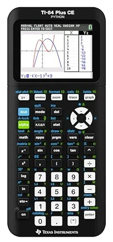 Графический калькулятор Texas Instruments TI-84 Plus CE цветной, черный - 1