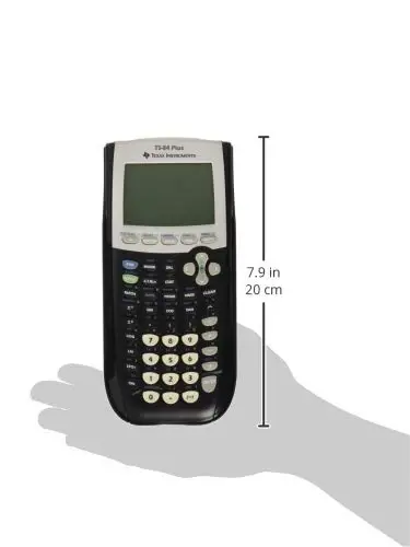 Графический калькулятор Texas Instruments TI-84 Plus, черный, 320 x 240 пикселей (диагональ 2,8 дюйма) - TEXAS INSTRUMENTS