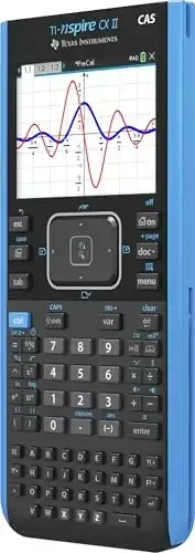 Графический калькулятор Texas Instruments TI-Nspire CX II CAS с цветным экраном и программным обеспечением для студентов (ПК/Mac) - 3
