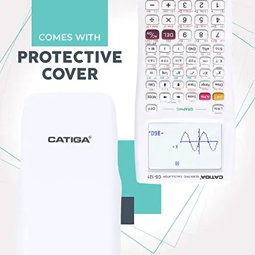 Scientific Calculator with Graphic Functions - Multiple Modes with Intuitive Interface - Perfect for Students of Beginner and Advanced Courses, High School or College - 7