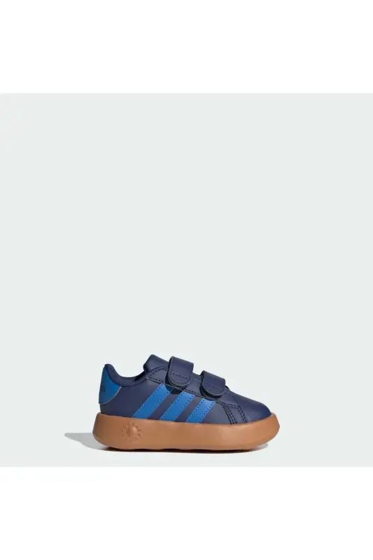 Grand Court 2.0 bolalar poyabzali - To'q ko'k / Yorqin ko'k / Rezina - ADIDAS