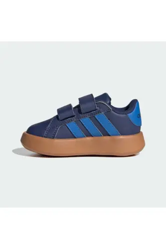 Grand Court 2.0 Kids Shoes-Dark Blue / Bright Royal / Gum - 7