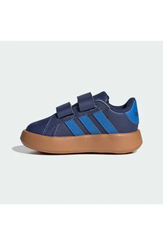 Grand Court 2.0 Kids Shoes-Dark Blue / Bright Royal / Gum - 7