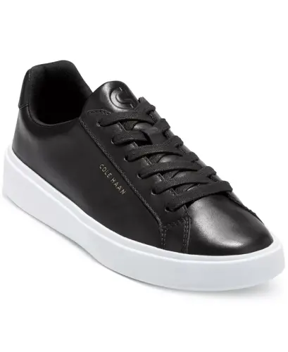 Grand Crosscourt Daily Low-Top Casual Sneakers-Black, White 