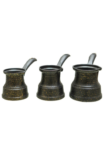 GRANITE COFFEE POT 3 PIECE SET - 1